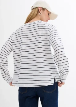 T-shirt manches longues 100% coton