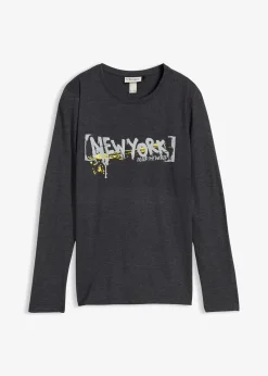 T-shirt manches longues à imprimé