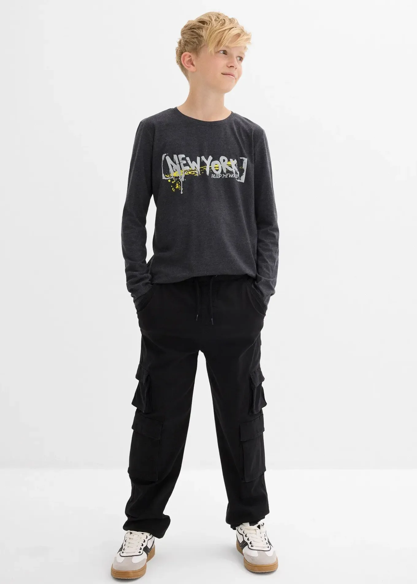 T-shirt manches longues à imprimé