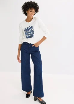 T-shirt manches longues à imprimé