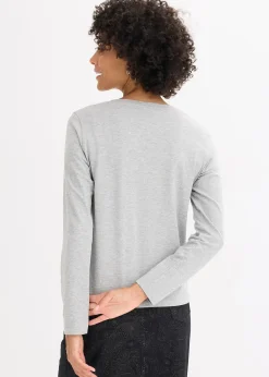 T-shirt manches longues à imprimé