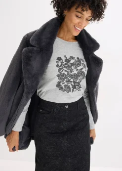 T-shirt manches longues à imprimé