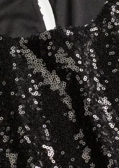 T-shirt manches longues à sequins