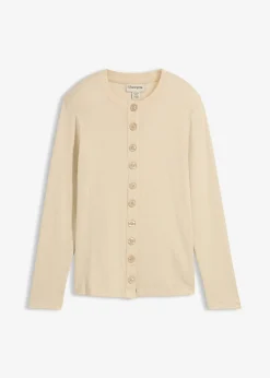 T-shirt manches longues côtelé