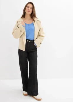 T-shirt manches longues côtelé