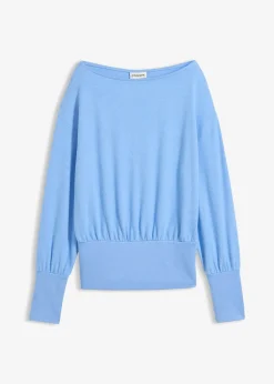 T-shirt manches longues doux avec viscose