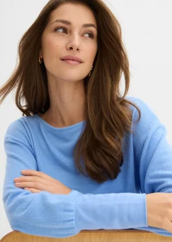 T-shirt manches longues doux avec viscose