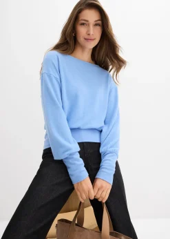 T-shirt manches longues doux avec viscose