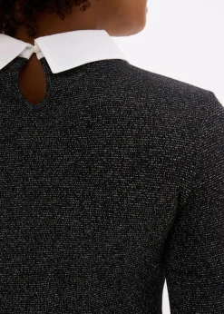 T-shirt manches longues en coton mélangé