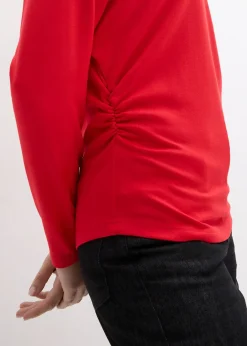 T-shirt manches longues en Punto di Roma confortable