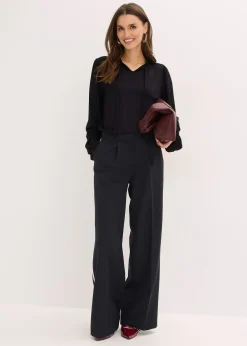 T-shirt manches longues en viscose extensible