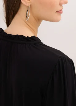 T-shirt manches longues en viscose extensible