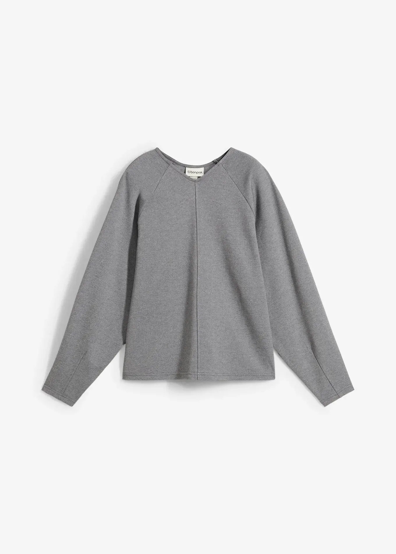 T-shirt manches longues en Punto di Roma confortable