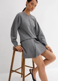 T-shirt manches longues en Punto di Roma confortable