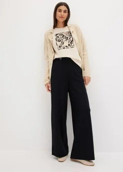 T-shirt manches longues en coton extensible