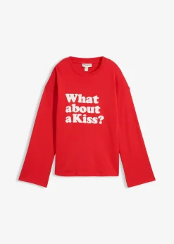 T-shirt manches longues en coton épais