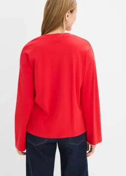 T-shirt manches longues en coton épais