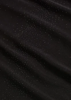 T-shirt manches longues en mesh délicat