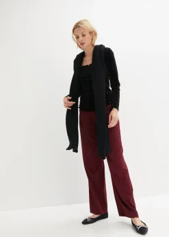 T-shirt manches longues en velours doux