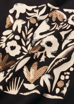 T-shirt manches longues en coton extensible