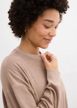 T-shirt manches longues en éponge