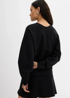 T-shirt manches longues en Punto di Roma confortable