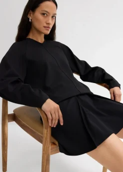 T-shirt manches longues en Punto di Roma confortable