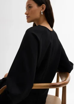 T-shirt manches longues en Punto di Roma confortable