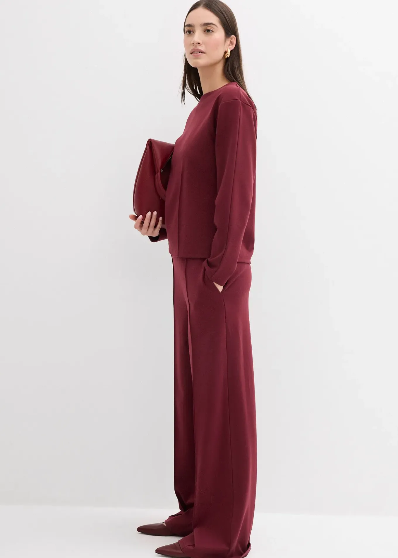 T-shirt manches longues en Punto di Roma