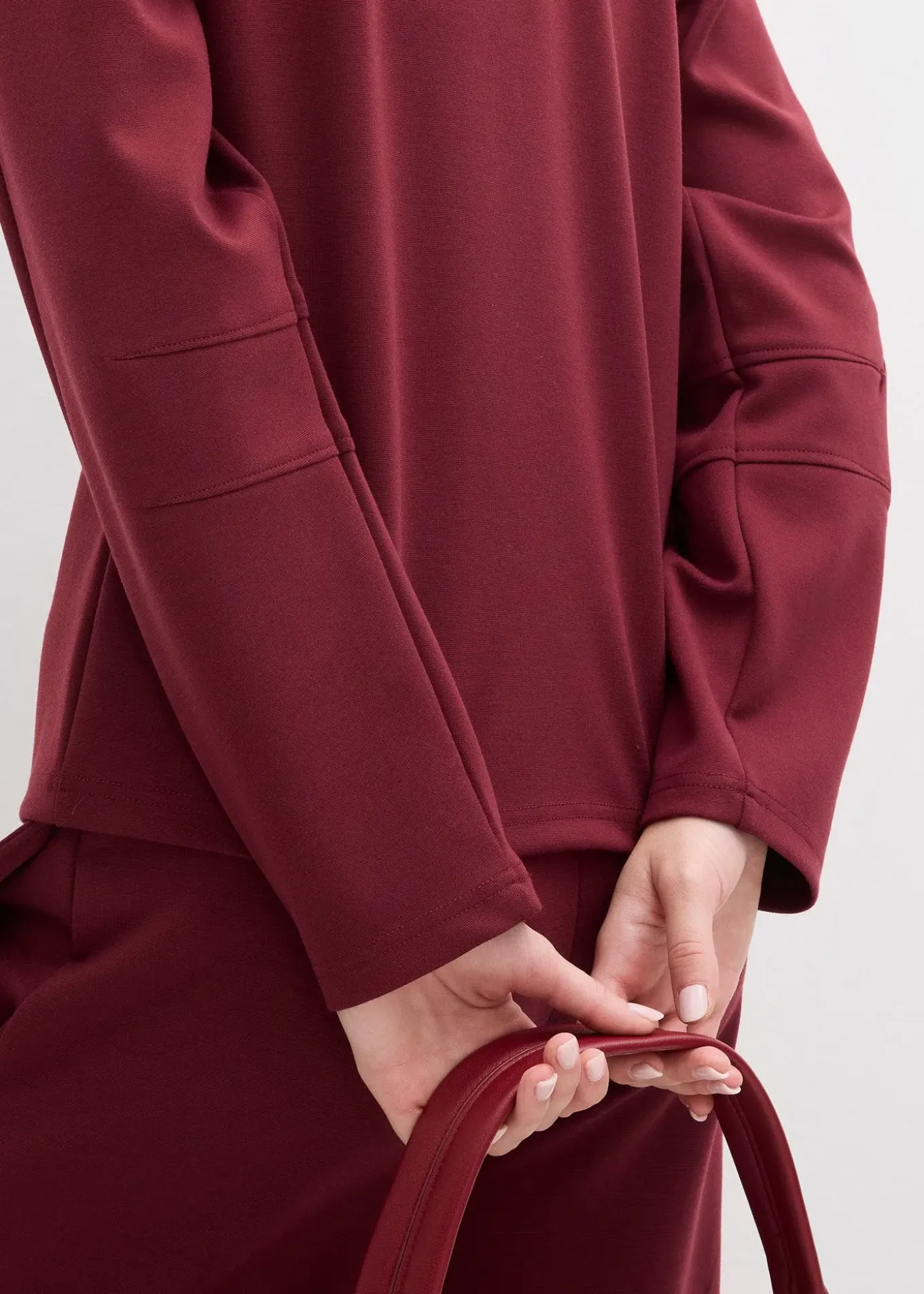 T-shirt manches longues en Punto di Roma