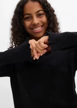 T-shirt manches longues en coton extensible