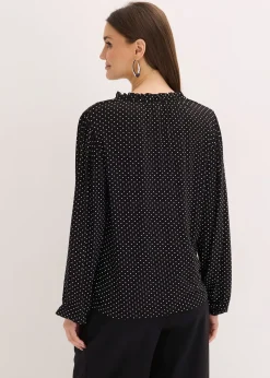 T-shirt manches longues en viscose extensible