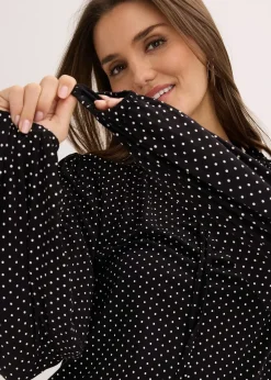 T-shirt manches longues en viscose extensible