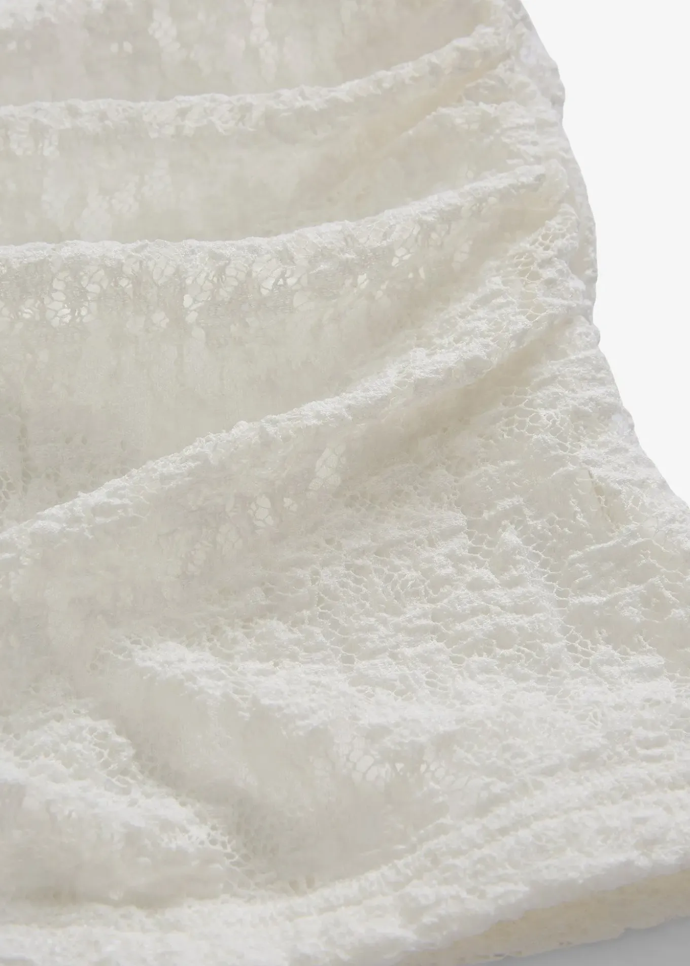 T-shirt manches longues en dentelle