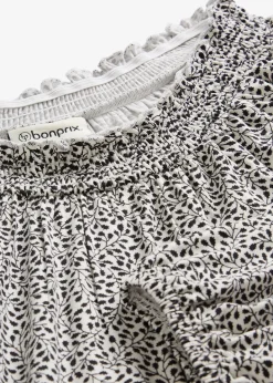 T-shirt manches longues en viscose extensible