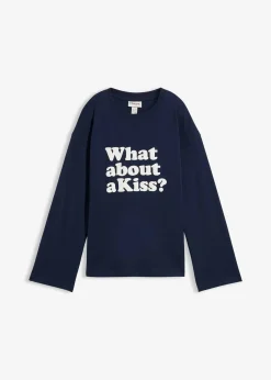 T-shirt manches longues en coton épais