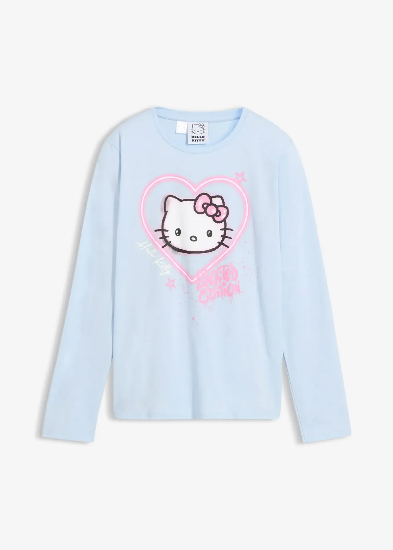 T-shirt manches longues Hello Kitty 100% coton