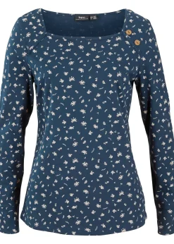 T-shirt manches longues imprimé