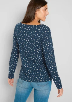 T-shirt manches longues imprimé