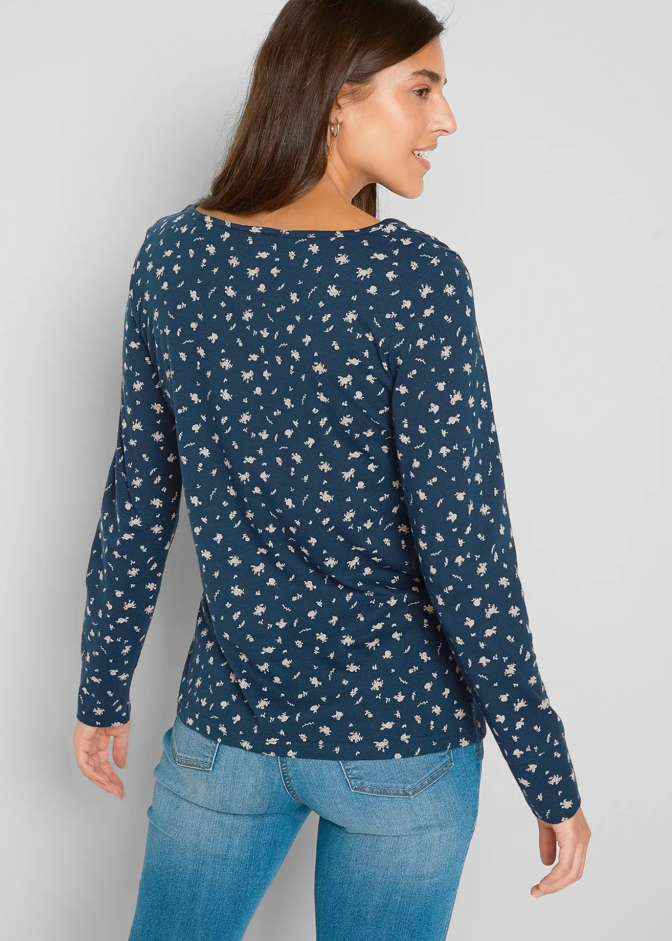 T-shirt manches longues imprimé