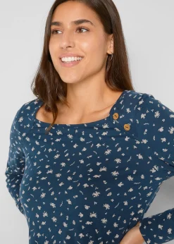 T-shirt manches longues imprimé