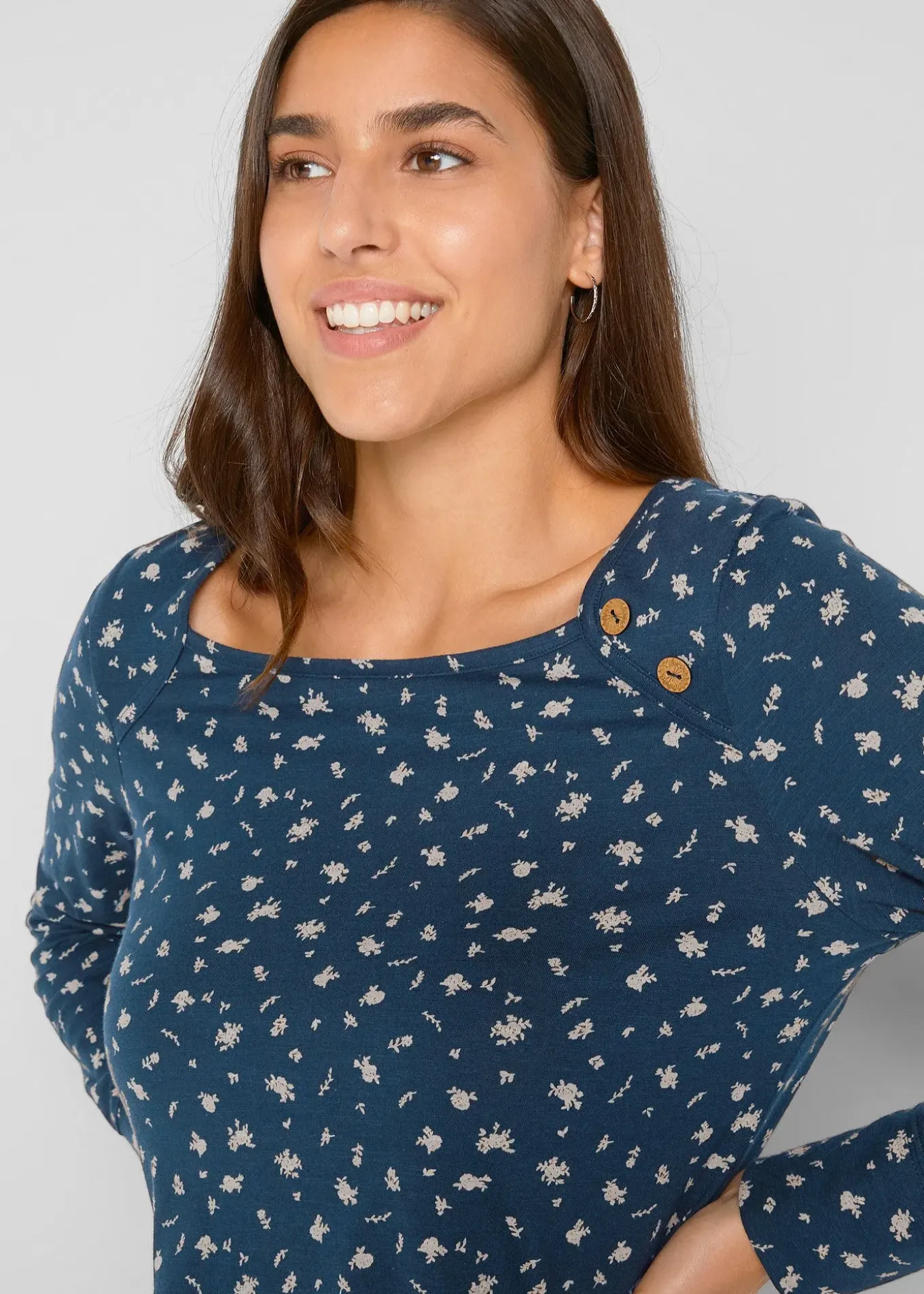 T-shirt manches longues imprimé