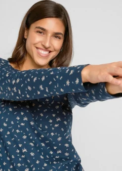 T-shirt manches longues imprimé