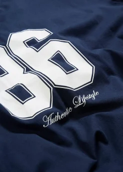 T-shirt manches longues oversize 100% coton