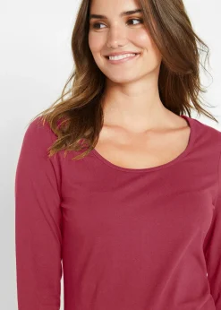 T-shirt manches longues près du corps