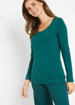 T-shirt manches longues près du corps