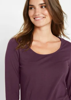 T-shirt manches longues près du corps