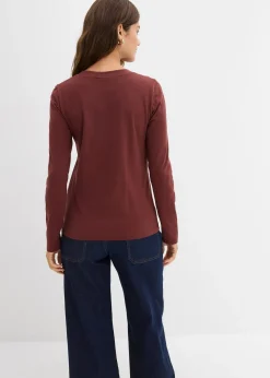 T-shirt manches longues près du corps