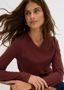 T-shirt manches longues près du corps