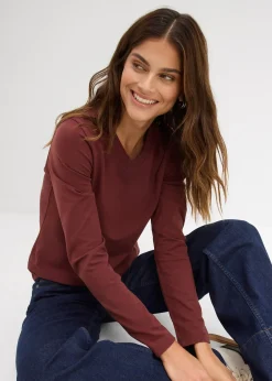 T-shirt manches longues près du corps